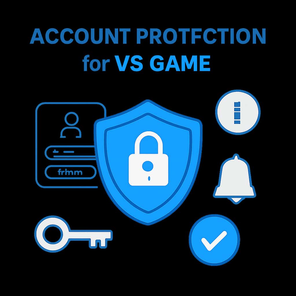 Illustration depicting security measures for V3 Game.