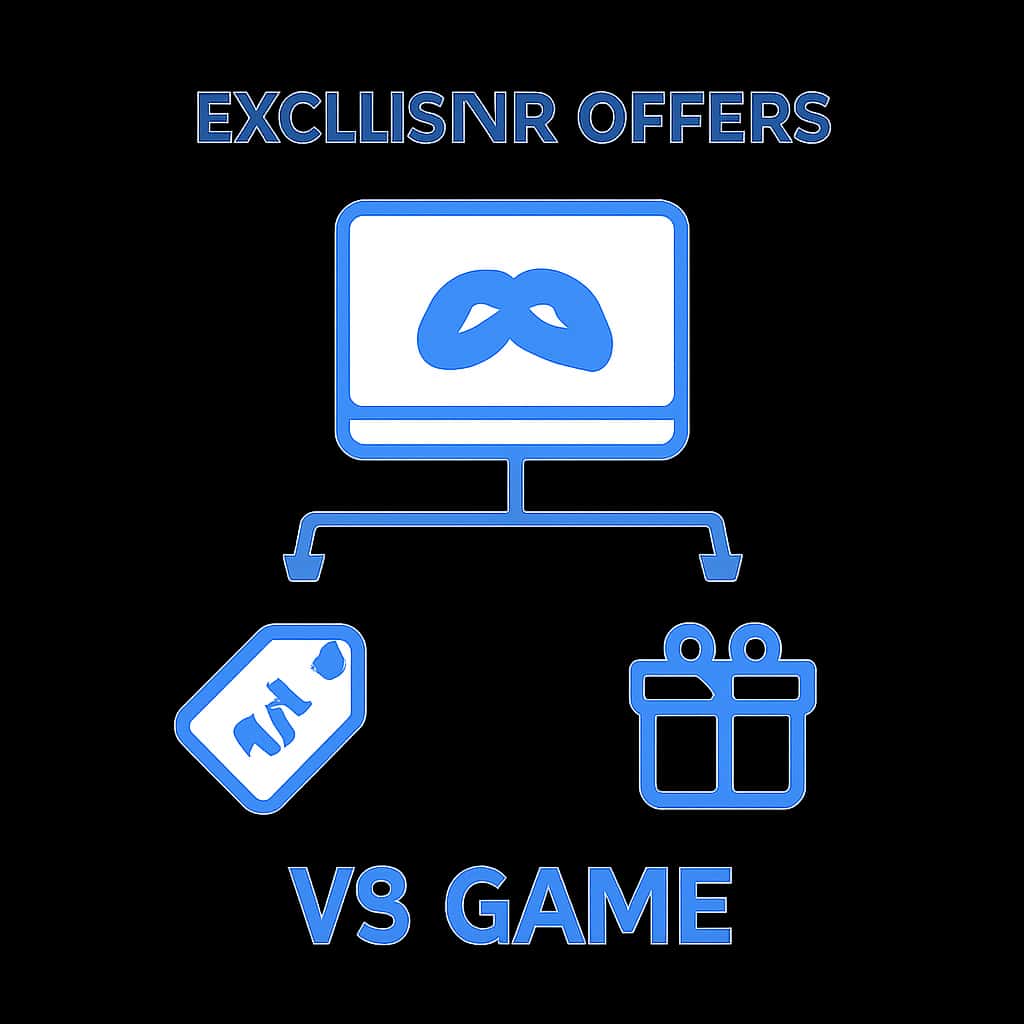 An educational diagram about Exclusive V3 Game Offers.