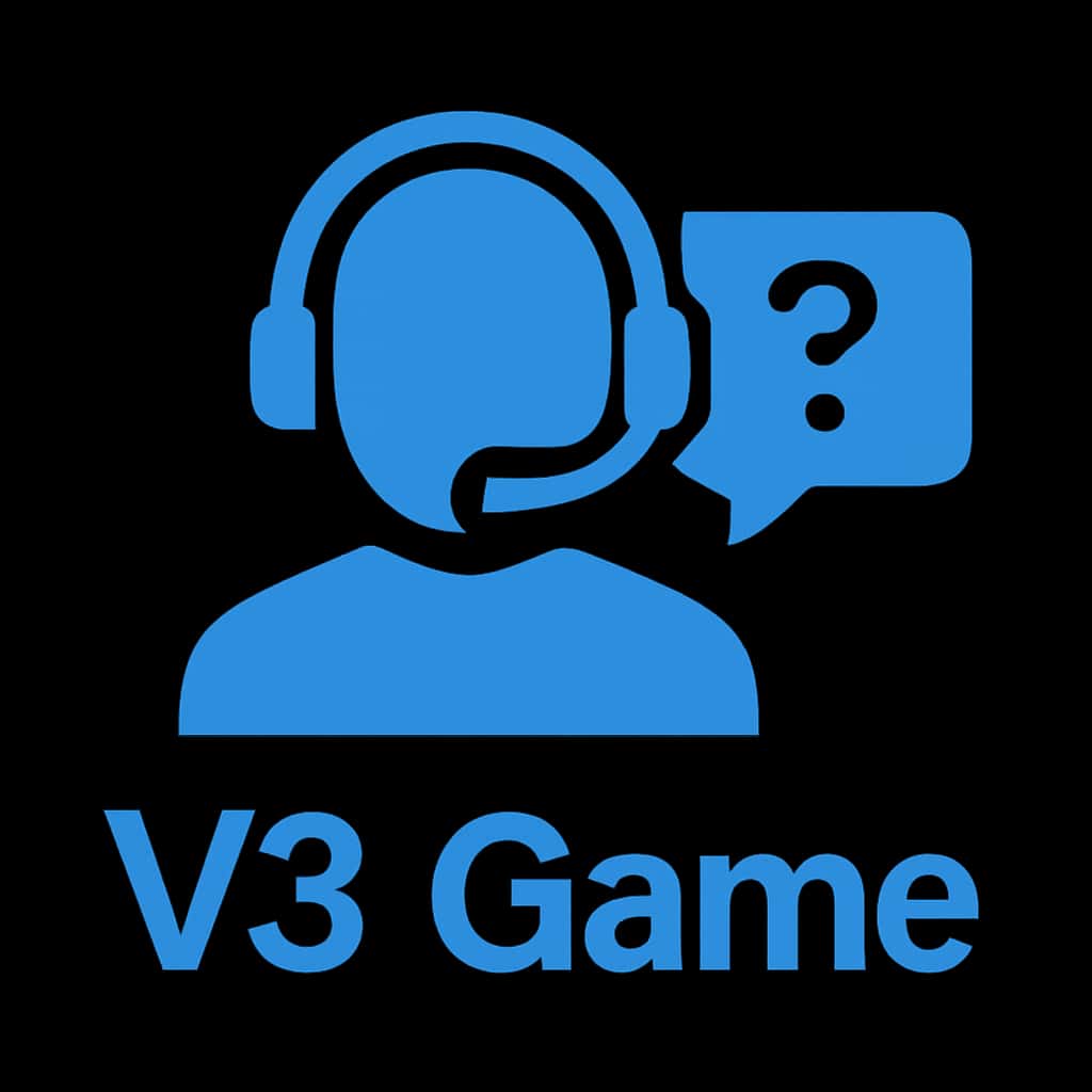 Icon representing support resources for V3 Game.