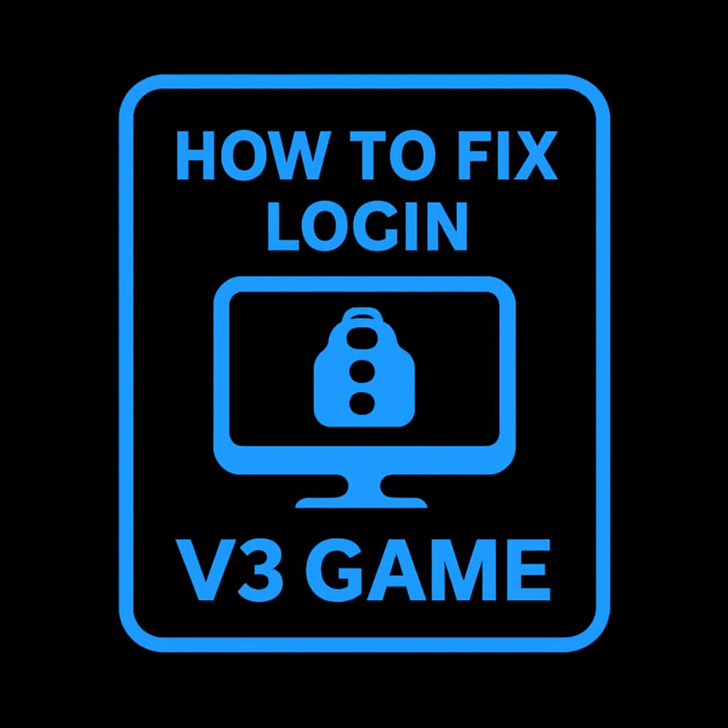 An icon illustrating support for V3 Game login guidance.
