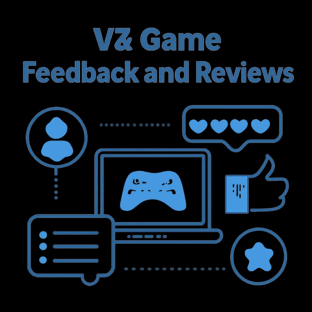 An educational illustration related to V3 Game Feedback and Reviews.
