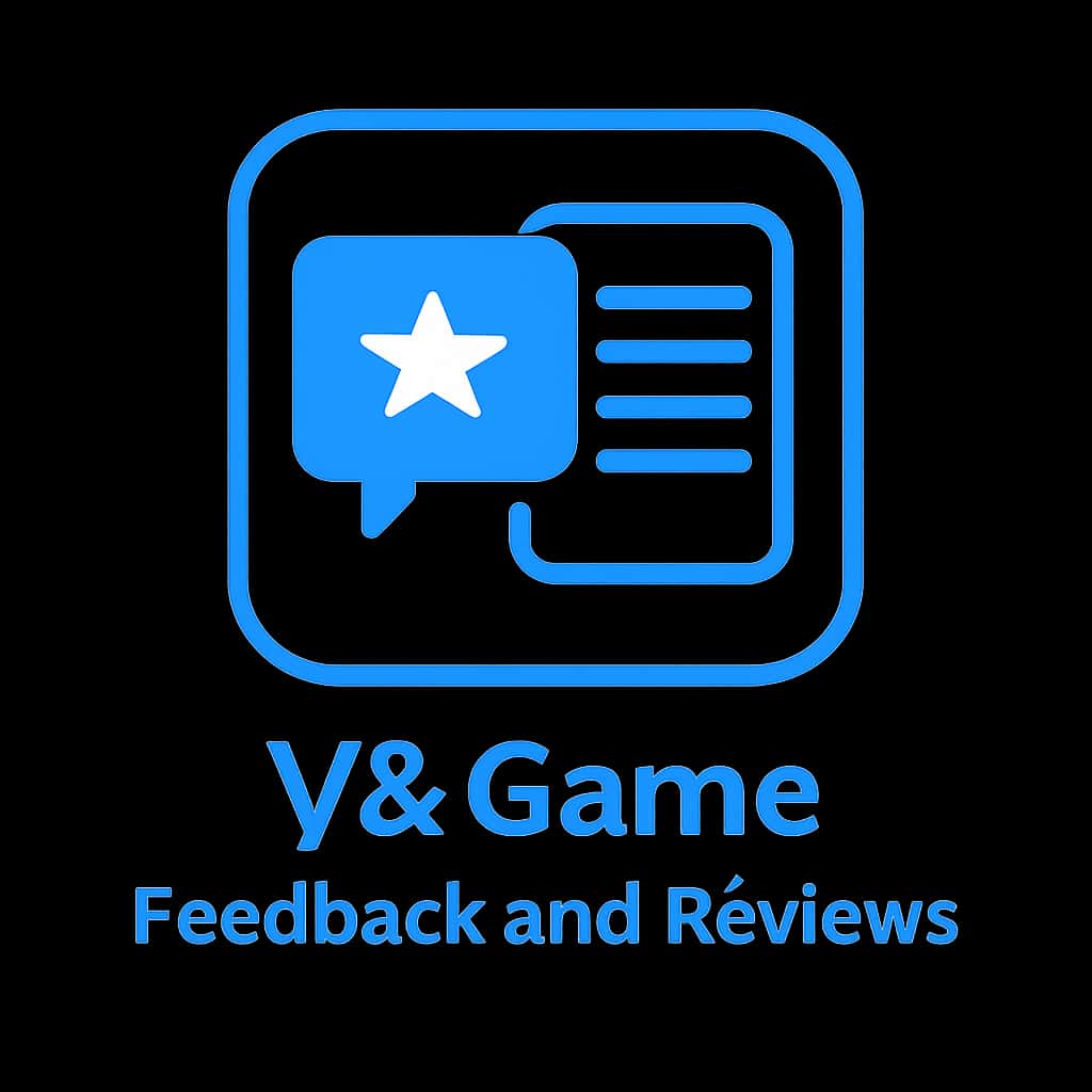 A professional badge icon representing V3 Game Feedback and Reviews.