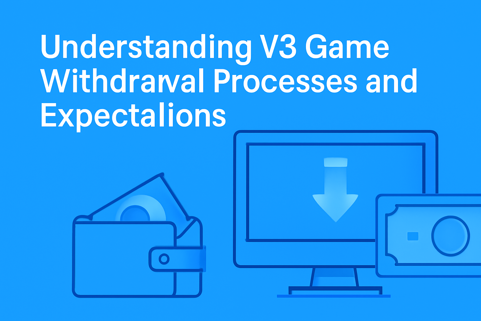 An illustrative scene depicting V3 Game login issues with relevant text.
